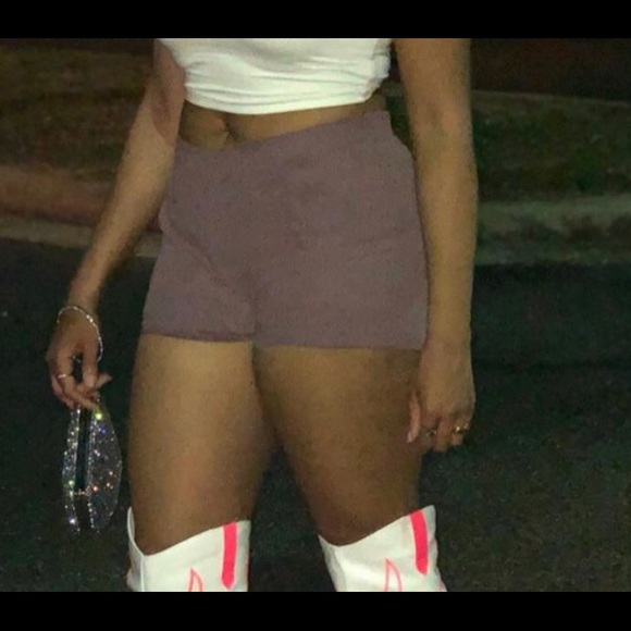 Naked Zebra Mauve shorts, size large - Picture 4 of 5